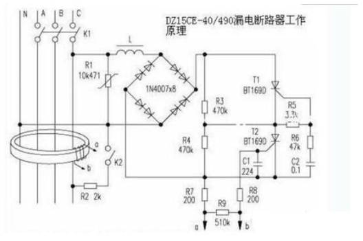 科玛森电气研发部分享之三相四线漏电保护器